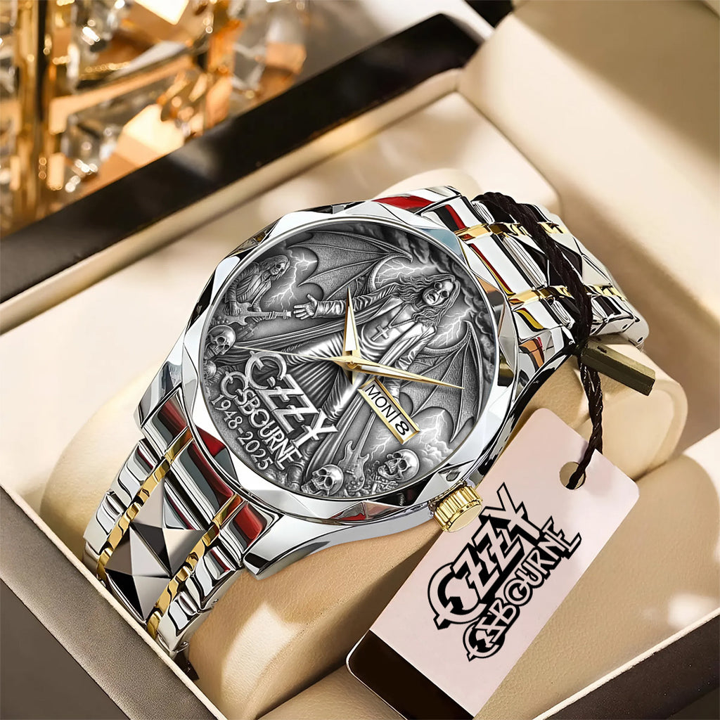 Ozzy Osbourne Alloy Luxury Quartz Watch – GNENEW591