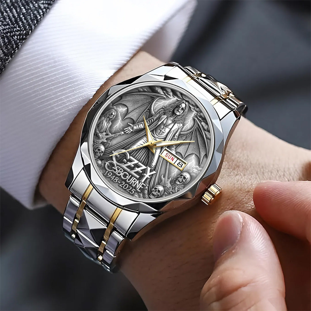 Ozzy Osbourne Alloy Luxury Quartz Watch – GNENEW591