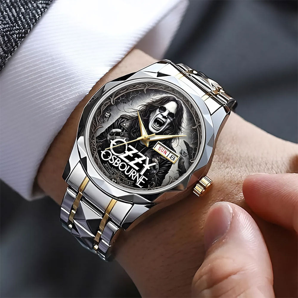 Ozzy Osbourne Alloy Luxury Quartz Watch – GNENEW596