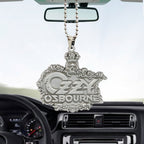 Ozzy Osbourne Custom shape 2-sided Acrylic Car Ornament – GNENEW600
