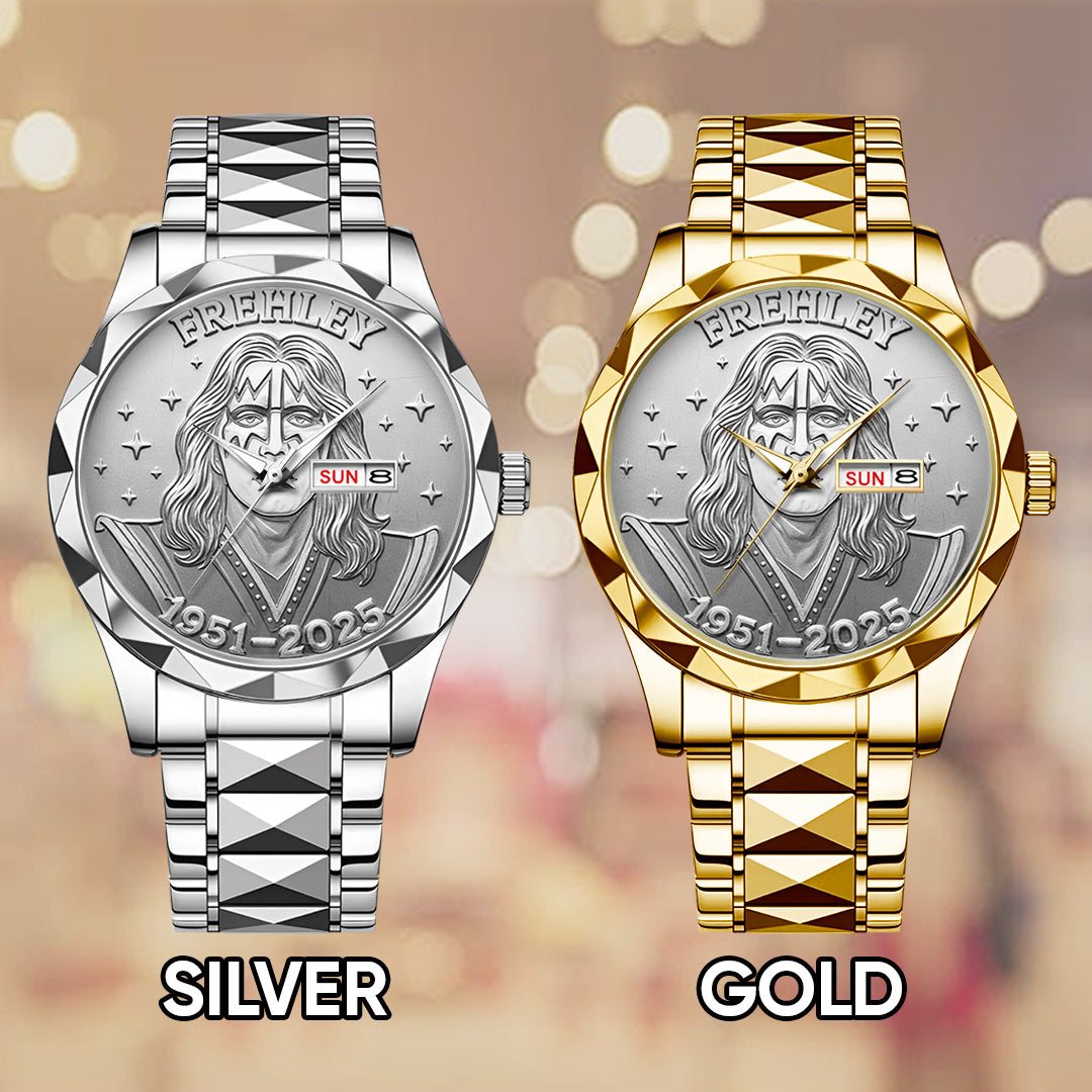 KISS x Ace Frehley Alloy Luxury Quartz Watch – GNENEW697