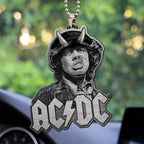 4PCS AC/DC Custom Shape 1-Side Printed Acrylic Car Ornament – GNENEW773