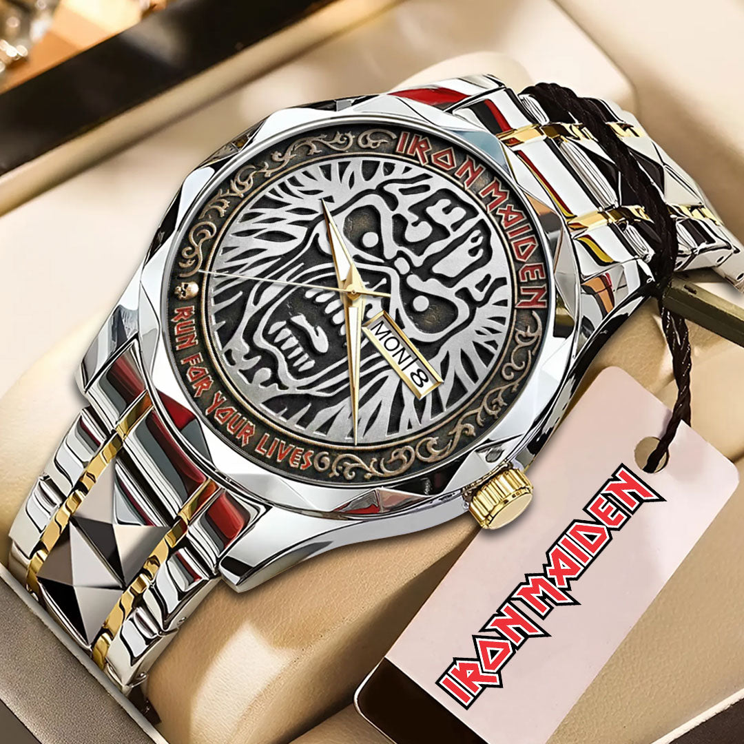 Iron Maiden Alloy Luxury Quartz Watch – GNENEW818