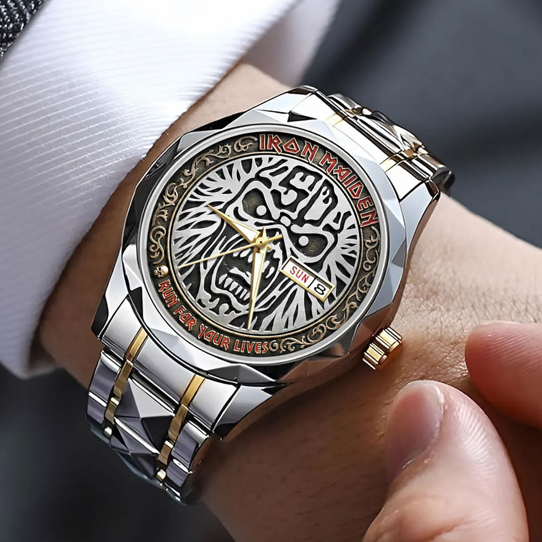 Iron Maiden Alloy Luxury Quartz Watch – GNENEW818