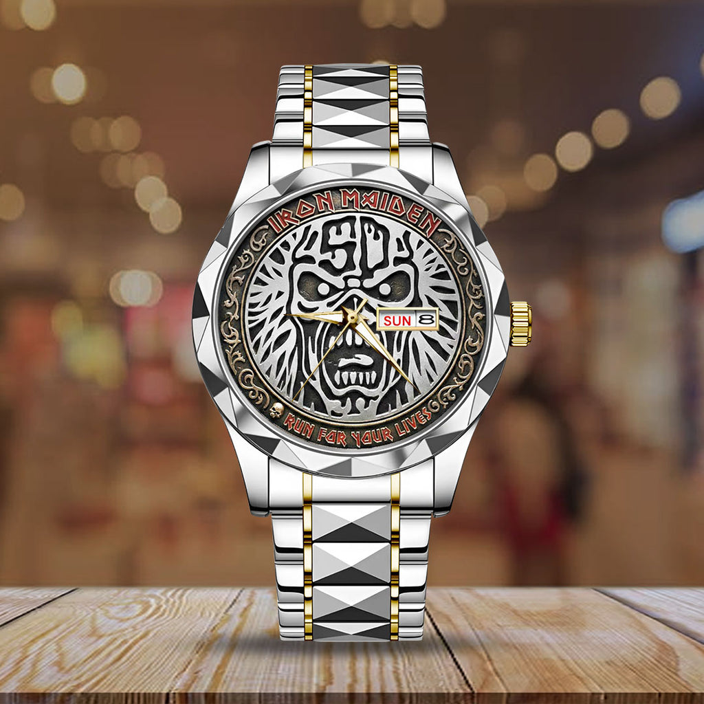 Iron Maiden Alloy Luxury Quartz Watch – GNENEW818