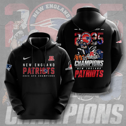 New England Patriots AFC Championship 3D Apparel – GNENEW825