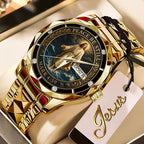 God Is Good Alloy Luxury Quartz Watch – TMTHU 298
