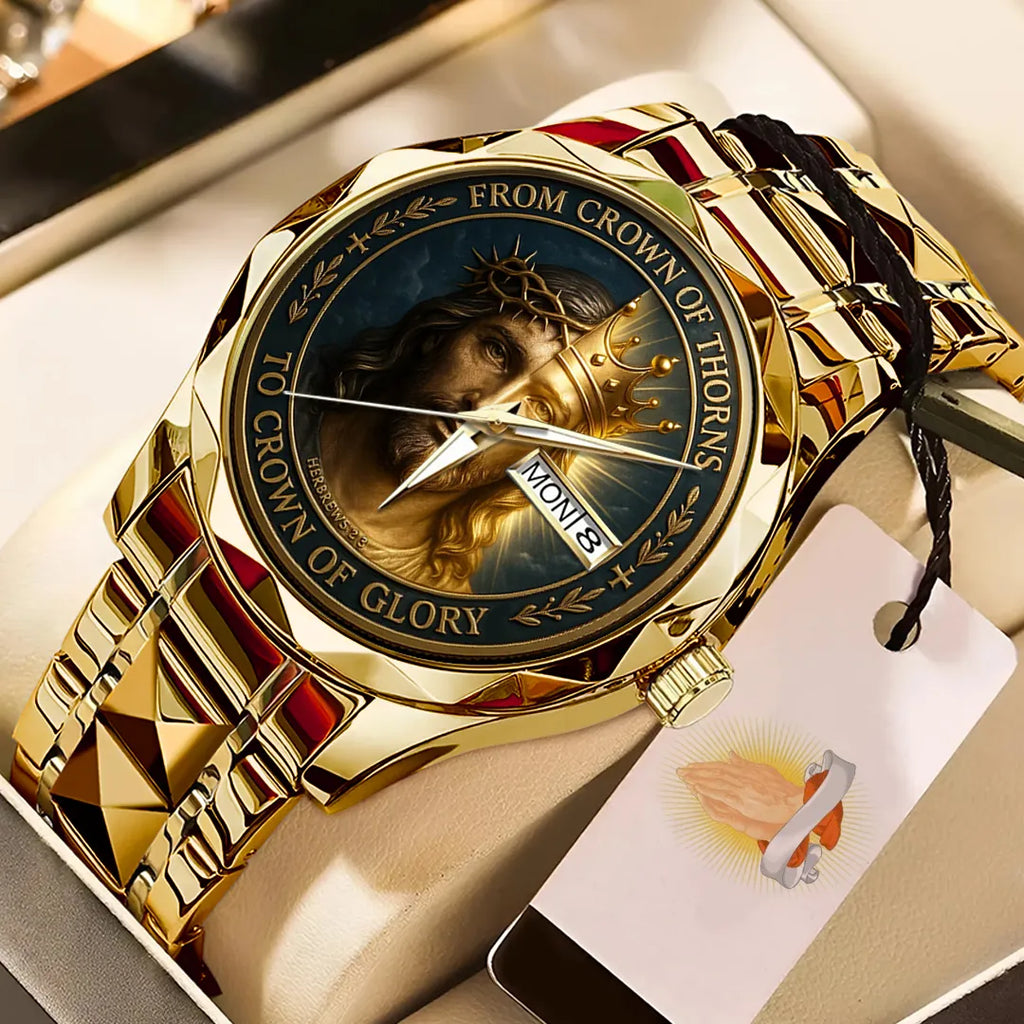 God Is Good Alloy Luxury Quartz Watch – TMTHU 299