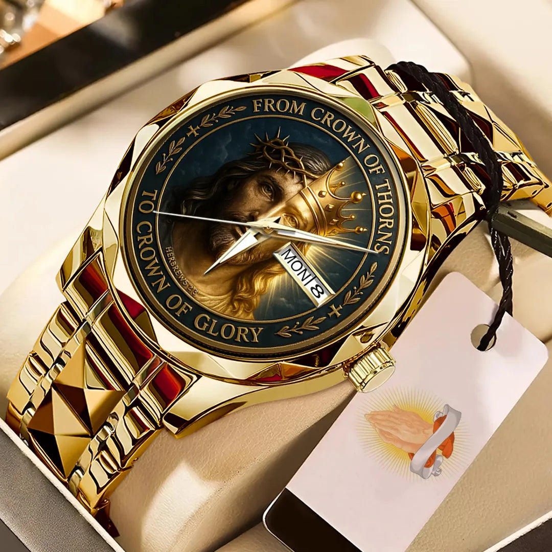 God Is Good Alloy Luxury Quartz Watch – TMTHU 299