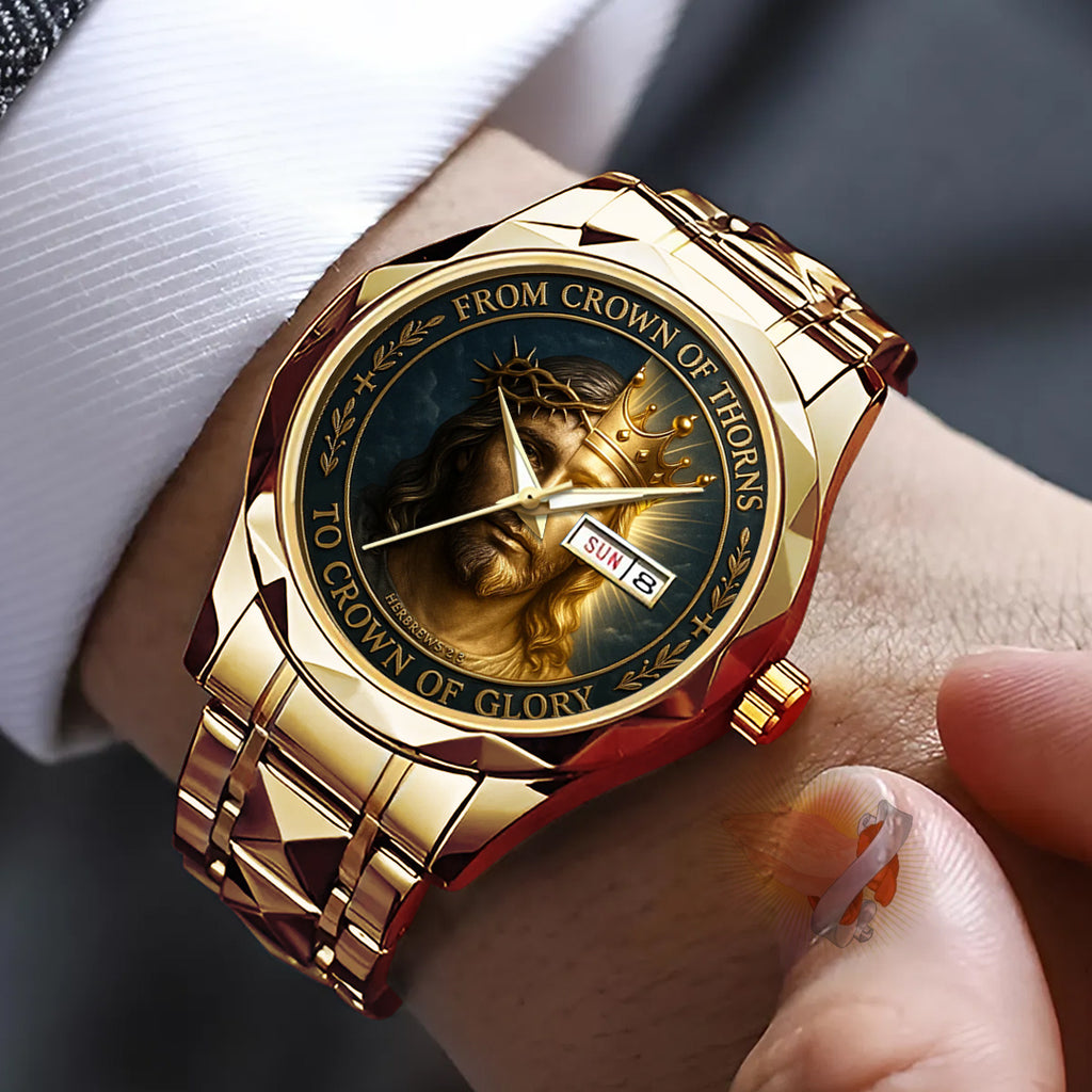 God Is Good Alloy Luxury Quartz Watch – TMTHU 299