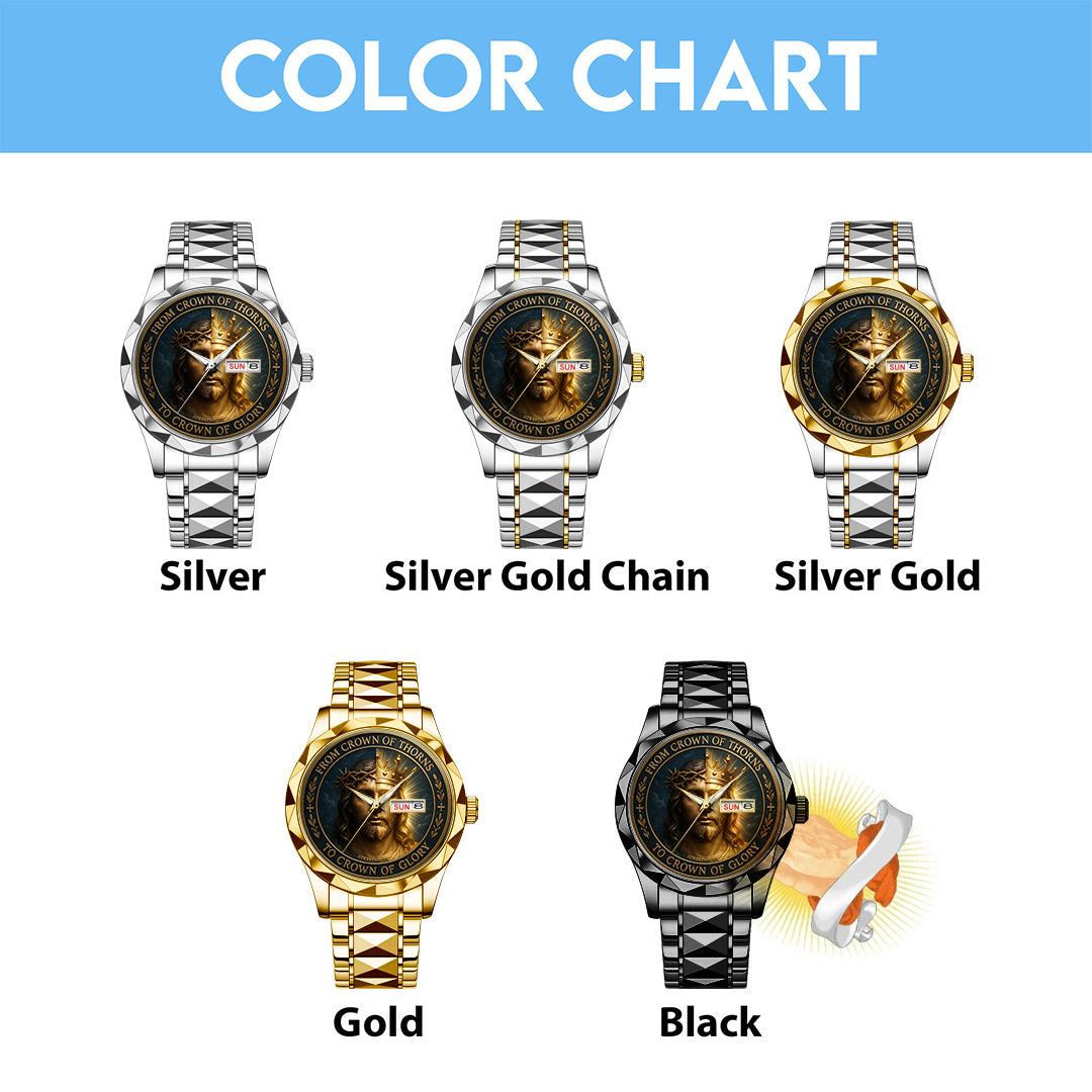 God Is Good Alloy Luxury Quartz Watch – TMTHU 299