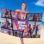 Grand Theft Auto VI Rectangle Beach Towel – TANTN24030