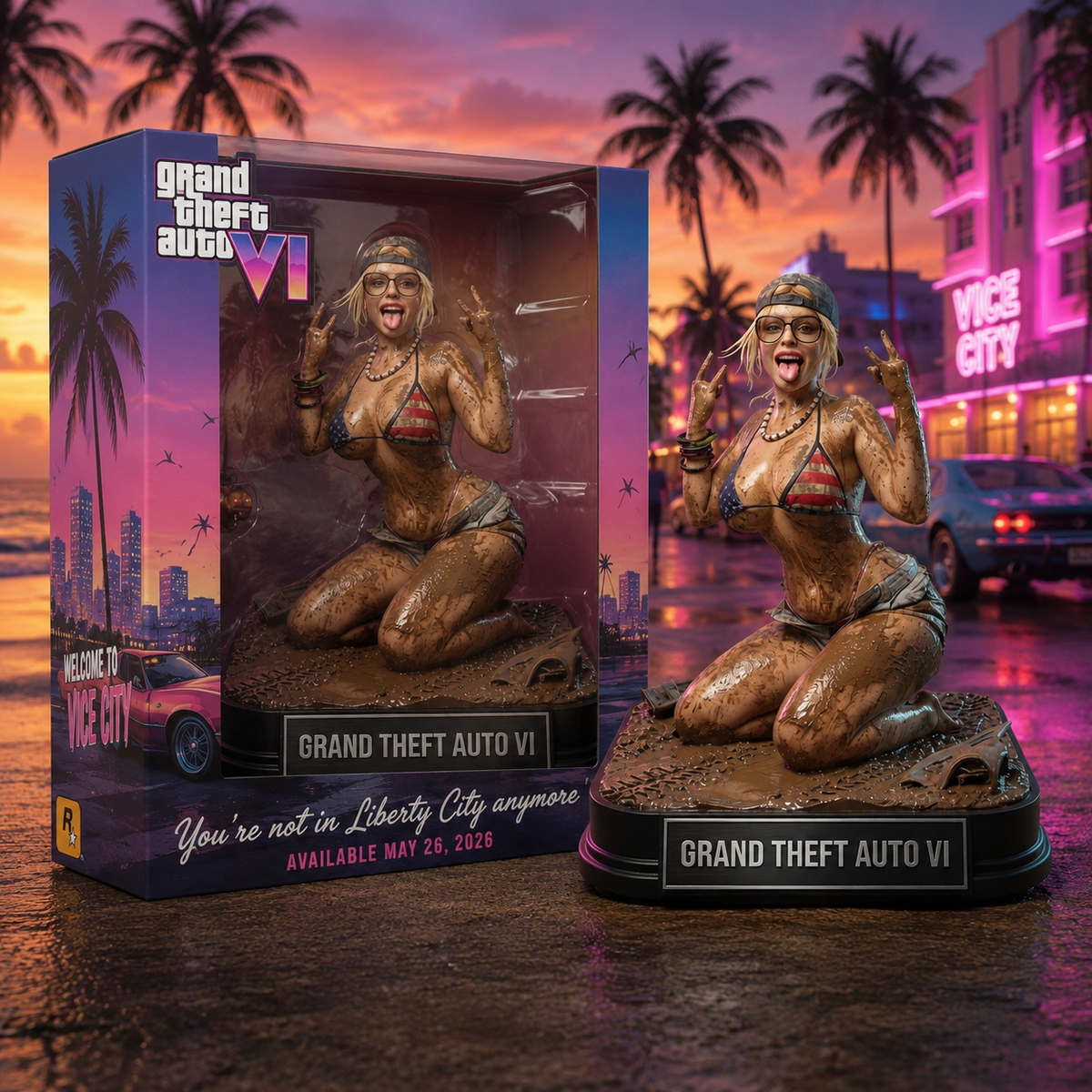 Grand Theft Auto VI 3D Collectible Vinyl Figure – TANTN24118