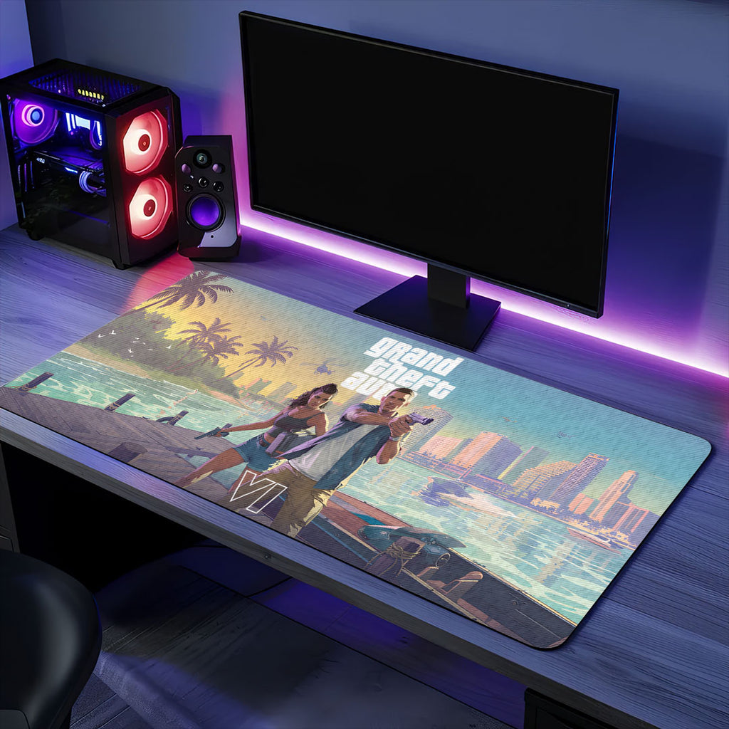 Grand Theft Auto VI Custom Gaming Desk Mat – TANTN23876