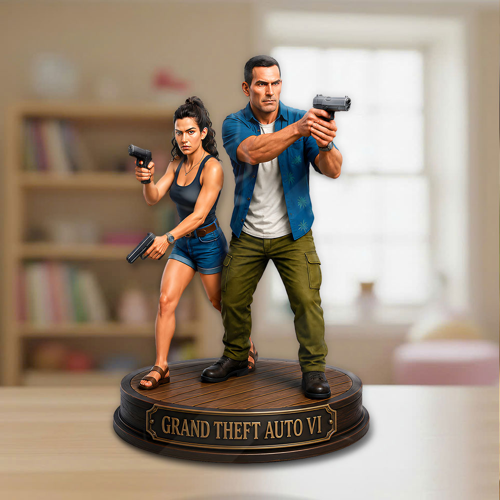 Grand Theft Auto VI Custom Shape Acrylic Plaque – TANTN23977