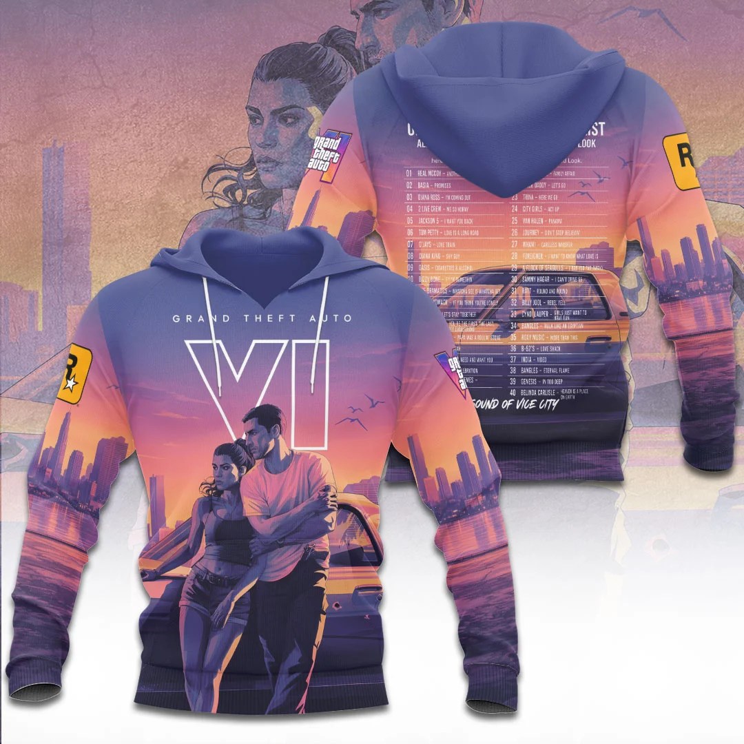 Grand Theft Auto VI: The Album 3D Apparel – TANTN25625