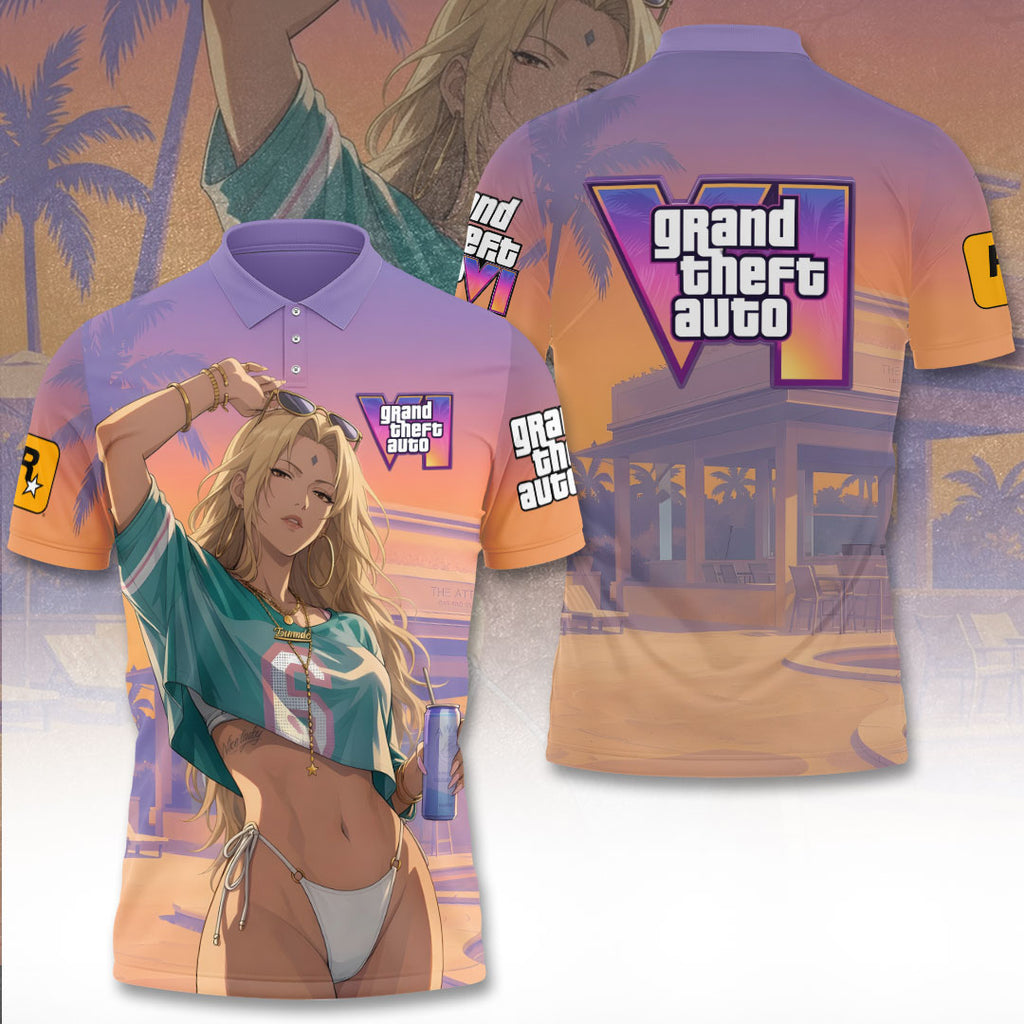 Grand Theft Auto VI x Tsunade 3D Apparel – TANTN24205
