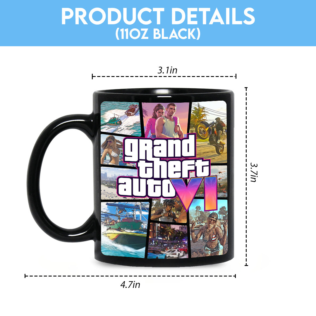 Grand Theft Auto VI Ceramic Mug – TANTN24022