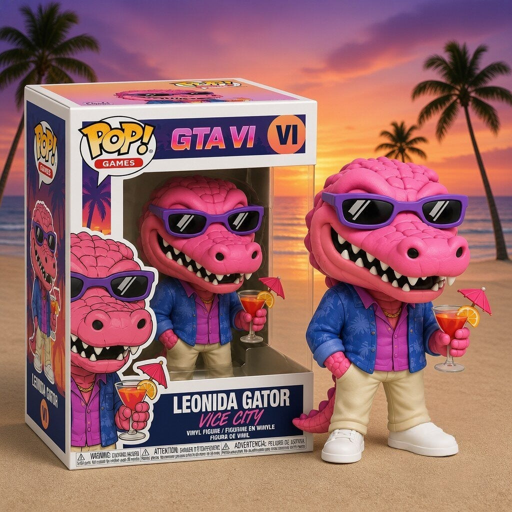 Grand Theft Auto VI 3D Collectible Vinyl Figure – TANTN24099