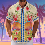 Grand Theft Auto VI Short Sleeve Button-Down Shirt – TANTN23881