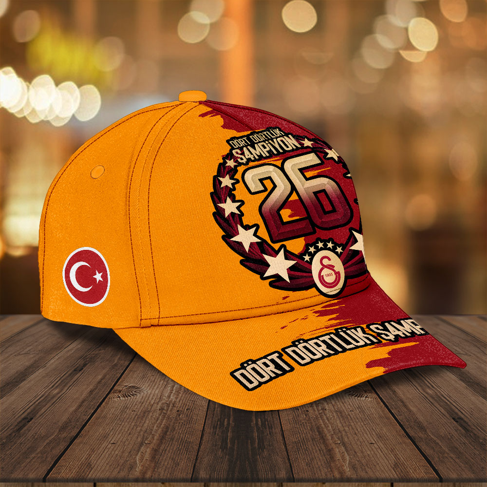 Galatasaray S.K. Turkish Champions 25/26 Classic Cap – TANTN22846