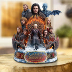 Game of Thrones 15th Anniversary Custom Shape Acrylic Plaque – TMTHU6417