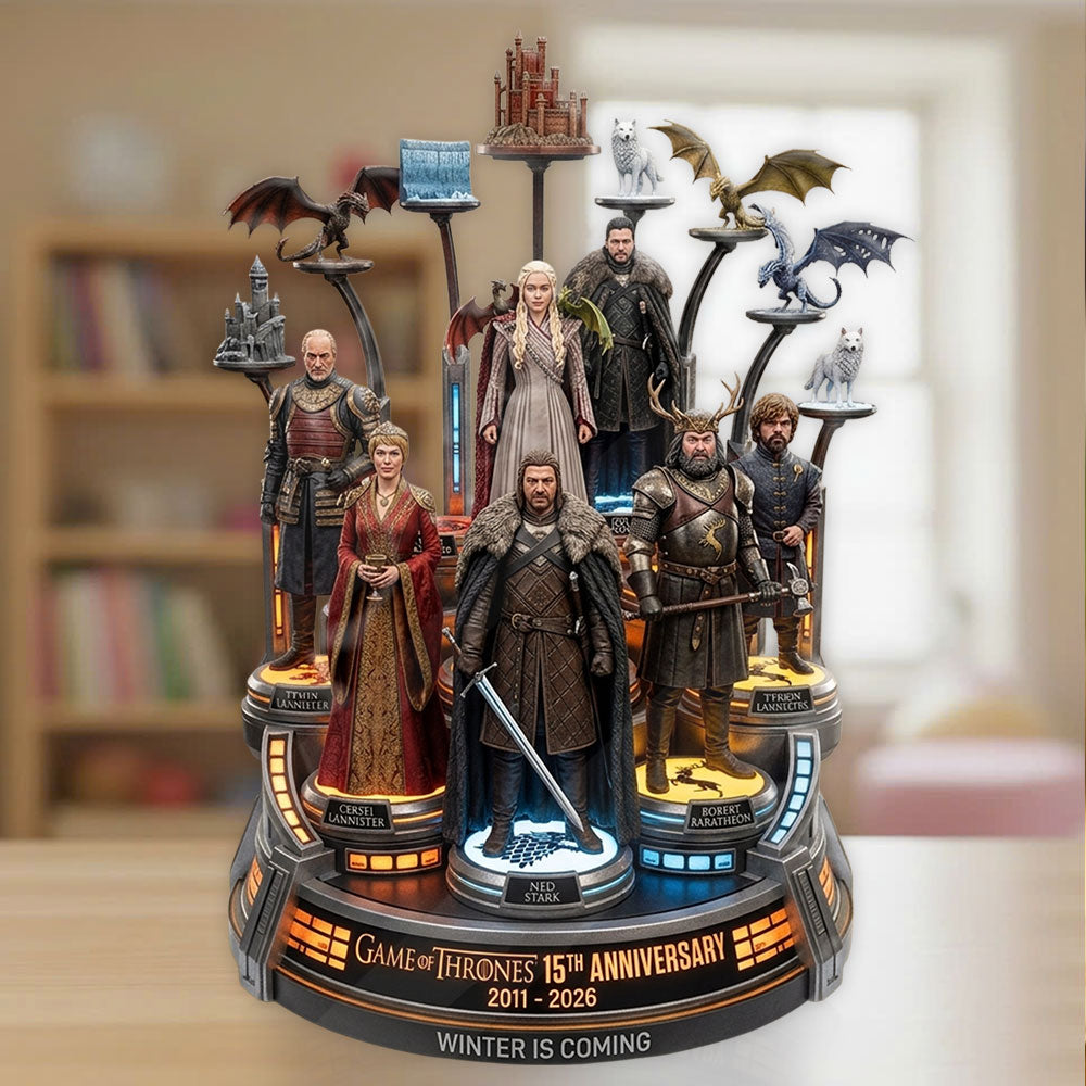 Game of Thrones 15th Anniversary Custom Shape Acrylic Plaque – TMTHU6581