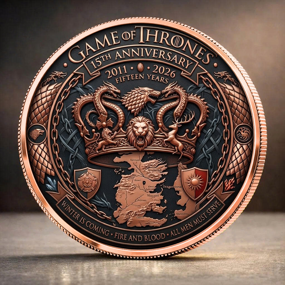 Game of Thrones 15th Anniversary Commemorative Coin – TANTN22763