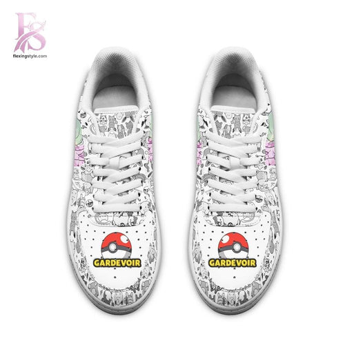 Gardevoir Pokemon Air Force Shoes