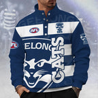 Geelong FC 3D Snap Button Collar Sweatshirt – TANTN16492