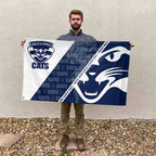 Geelong FC 3D Double-side House Flag – TANTN16484