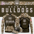 Georgia Bulldogs 2026 Salute To Service Hoodie