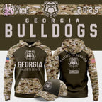 Georgia Bulldogs 2026 Salute To Service Hoodie