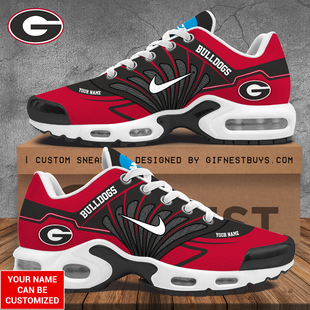 Personalized Georgia Bulldogs Football Air Max Shoes – TANTN 9804