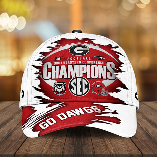 Georgia Bulldogs Football 2025 SEC Champions Classic Cap – MAITM14038
