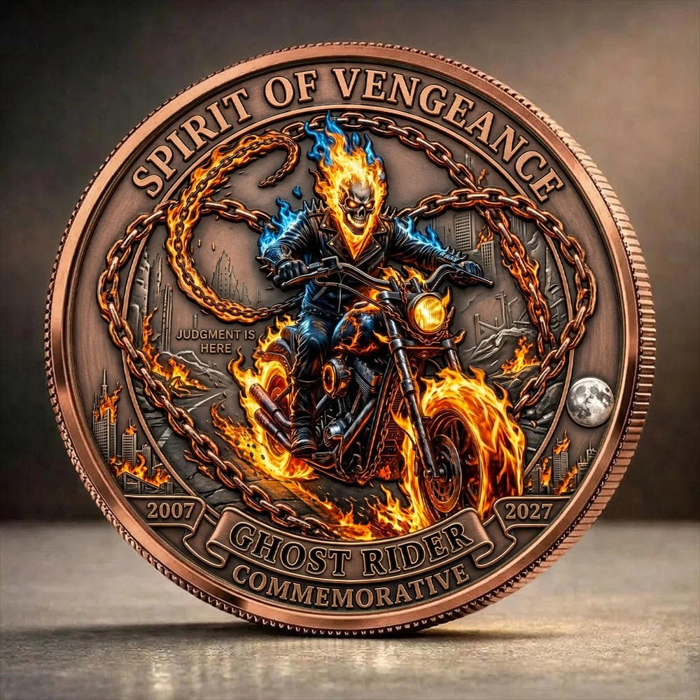 Ghost Rider 20th Anniversary Commemorative Coin – TANTN25551