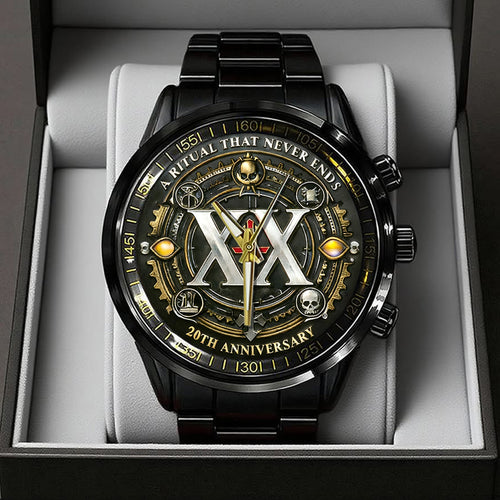 Ghost Band 20th Anniversary 2026 Black Stainless Steel Watch – TANTN19856