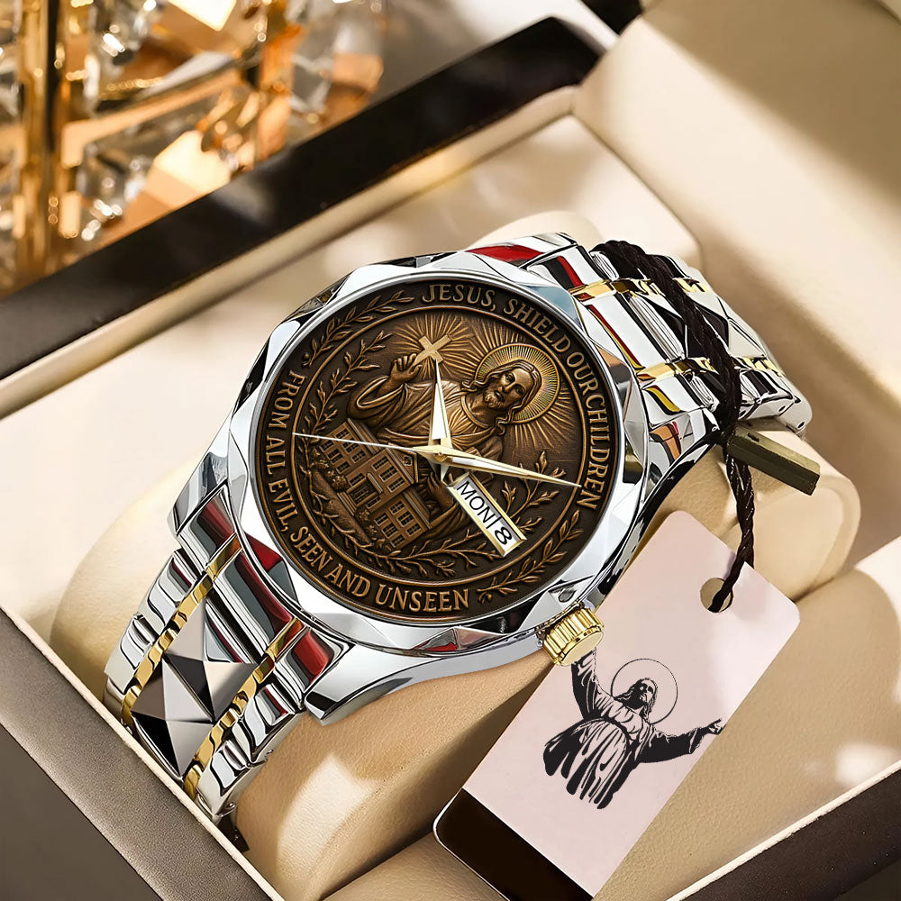 God Is Good Alloy Luxury Quartz Watch – TANTN 14671