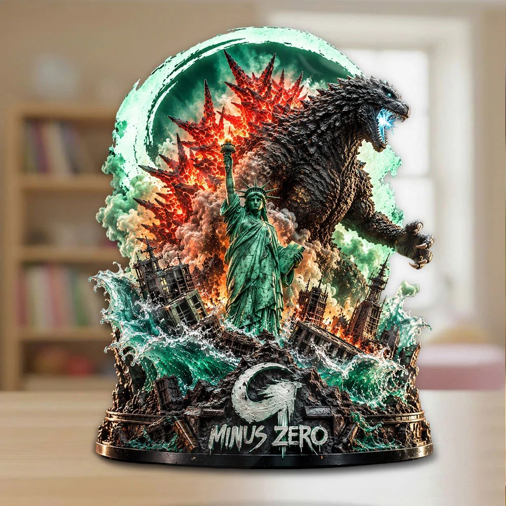 Godzilla: Minus Zero Custom Shape Acrylic Plaque – TANTN25918