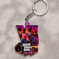 Grand Theft Auto VI Custom Shape 2-sided Keychain – HOATT20588