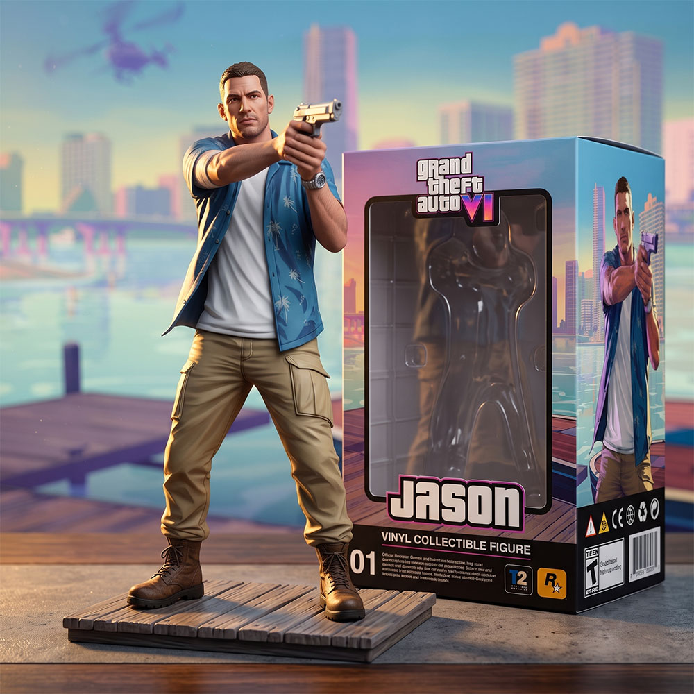 Grand Theft Auto VI 3D Collectible Vinyl Figure – TMTHU7356
