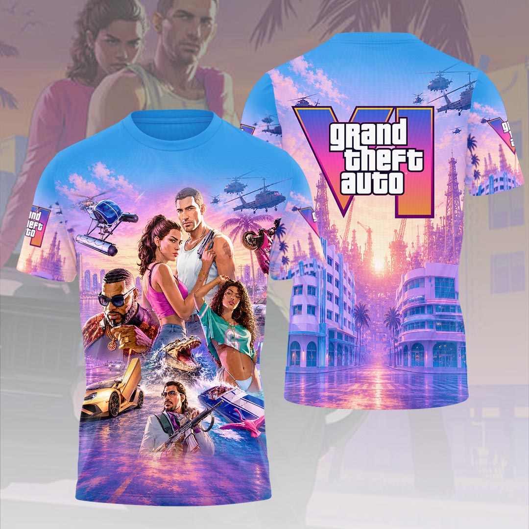 Grand Theft Auto VI 3D Apparel – HOATT19562