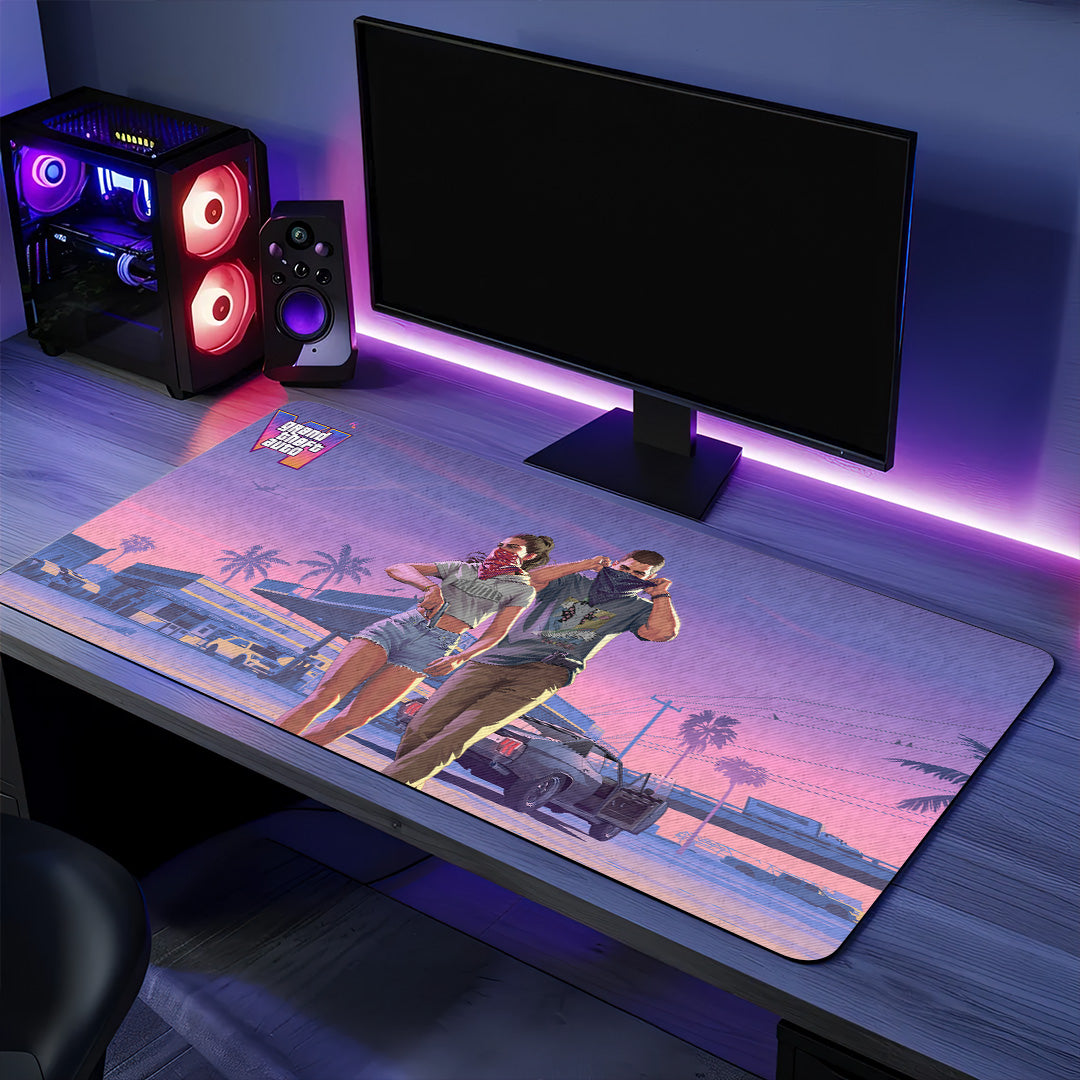 Grand Theft Auto VI Custom Gaming Desk Mat – GNE8010
