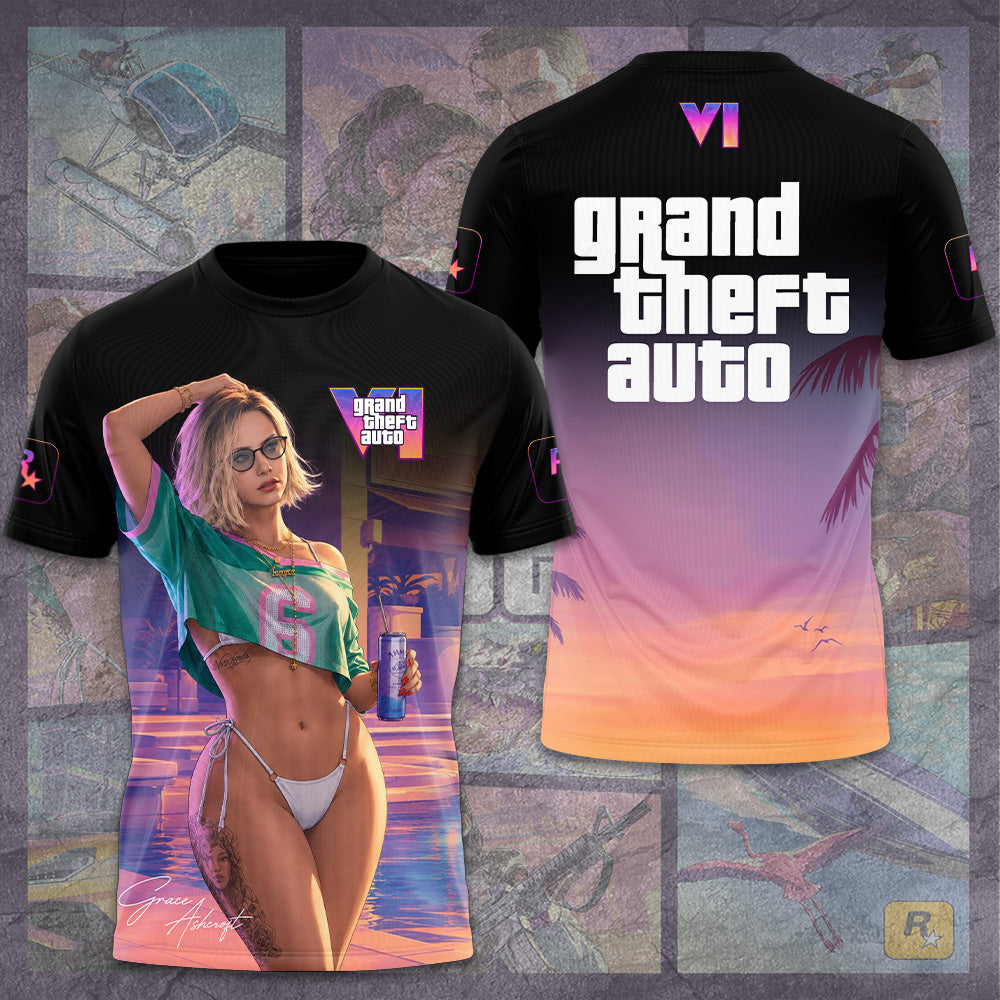 Grand Theft Auto VI x Grace Ashcroft 3D Apparel – GNE7497