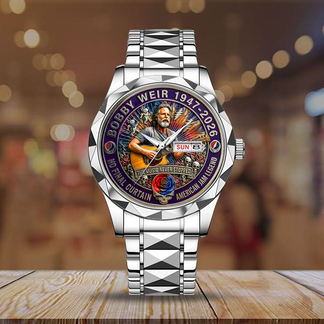Grateful Dead x Bob Weir Alloy Luxury Quartz Watch – HOATT15721