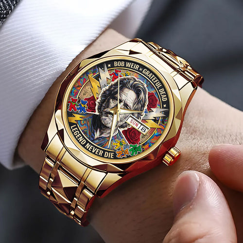 Grateful Dead x Bob Weir Alloy Luxury Quartz Watch – TMTHU3243