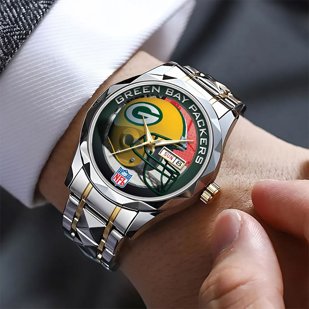 Green Bay Packers Alloy Luxury Quartz Watch – TANTN16324