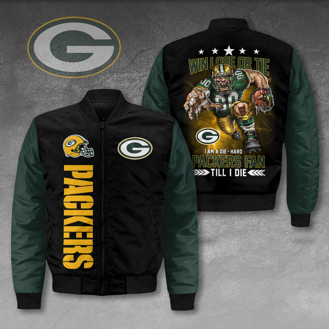 Green Bay Packers 3D Bomber Jacket – HOATT12807