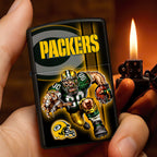 Green Bay Packers Zippo Lighter Case (No Insert) – HOATT13007
