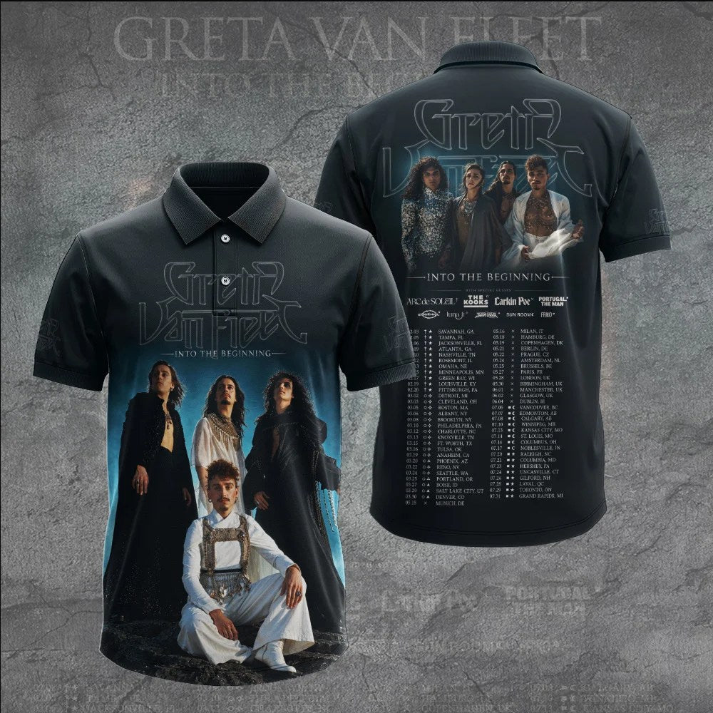 Greta Van Fleet Tour 2027 3D Apparel – GNE9069
